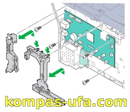 Tonerul de toner Xerox WorkCentre 3045 este rupt de pe foaie (imprimante în relief