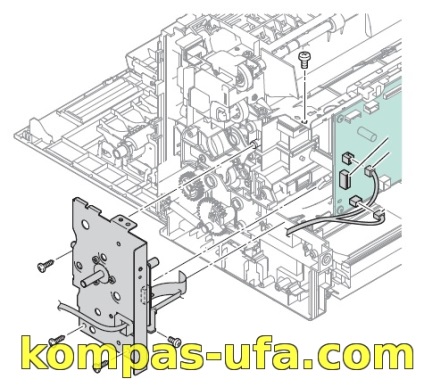 Tonerul de toner Xerox WorkCentre 3045 este rupt de pe foaie (imprimante în relief