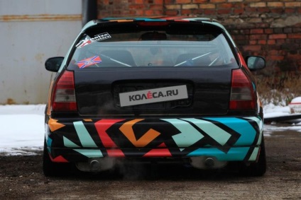 Tuning luminos, puternic, dar liniștit, honda civic ek3