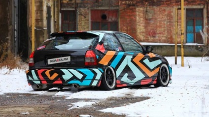 Tuning luminos, puternic, dar liniștit, honda civic ek3