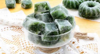 A téli szokatlan tárolási receptekhez szüretelt zöld
