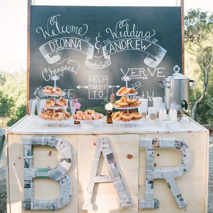14 Bufete creative și delicioase pentru orice buget pentru nunți în aer liber