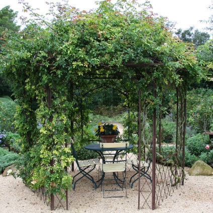 17 Eredeti példák a kertvázak tervezésére, amelyek a nyári rezidenciájára építhetők