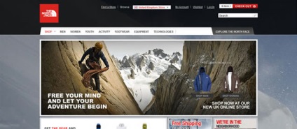 50 site-uri, design frumos magazin on-line