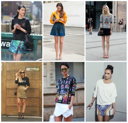 7 Ways to wear sweatshot - clickboutique, női ruházat, online áruház női ruházat, divatos