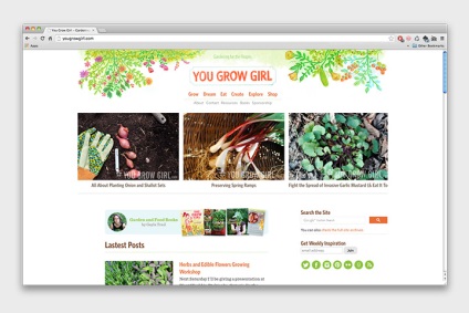Poster City gradinarit de botanică nouă, cereri de cultivare și bloguri utile - arhivă