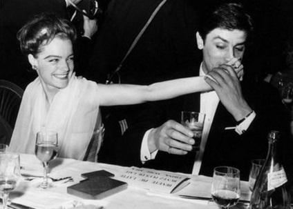 Alain Delon și Romy Schneider 