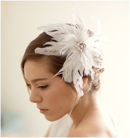 Alternativă la flori de văl și pălării de nuntă