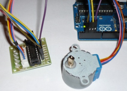 Arduino și motor pas cu pas 28byj-48