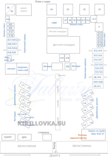 Centrul de recreere din Hawaii, Kirillovka, scuipatul Fedotova