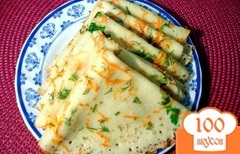 Clatite cu brânză și sos tartar - rețetă pas cu pas cu fotografie