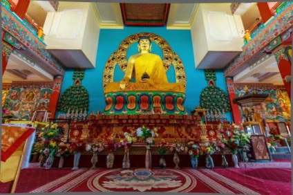 Templul budist în Elista programul de lucru, adresa, fotografie