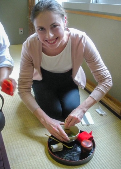 Lecții de ceremonia de ceai de etichetă japoneză