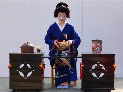 Tea ceremónia Japánban