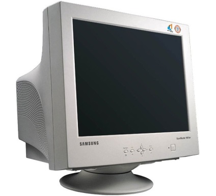 Crt-monitor leírása, a készülék fő elemei