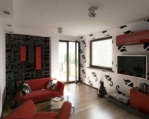 Pereți decorați în apartament cu propriile mâini acoperind și finisând (foto)