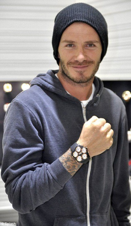 David Beckham a cumpărat un ceas pentru 11 mii de dolari