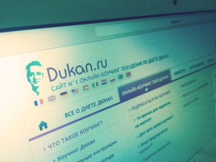 Dietă Dyukan site-ul oficial pentru drum liber