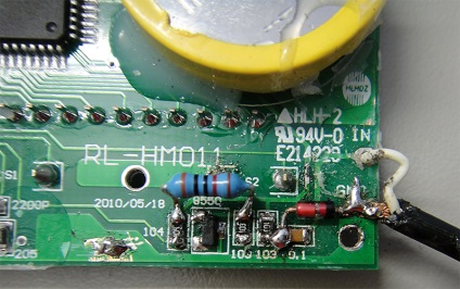 Modificarea tahometrului tc-011