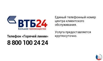 Rambursarea anticipată a creditelor ipotecare vtb 24 termeni și condiții