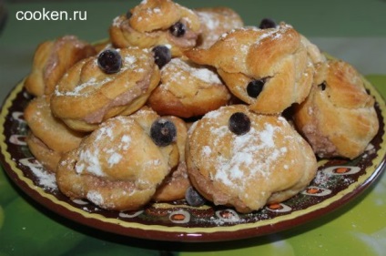 Eclairs with curd filling - recept fotóval