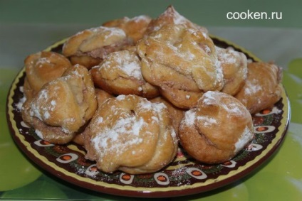 Eclairs with curd filling - recept fotóval