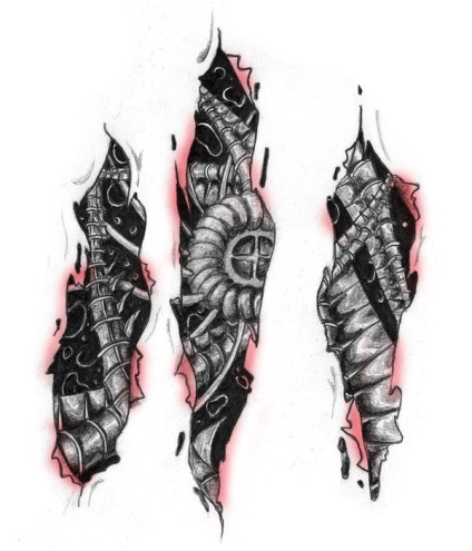 Schița de tatuaj