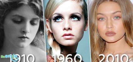 A make-up evolúciója az elmúlt 100 év során elképesztő - a blog - a versenyről - a legpozitívabb oldal
