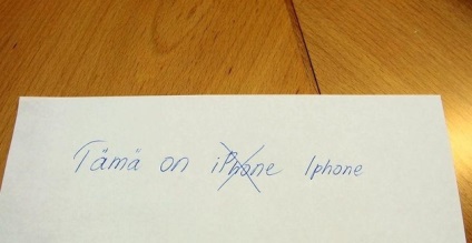 A finn nyelvészek helyesen írnak iphone-t, nem iphone-t