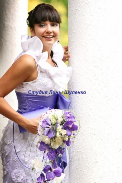 Purple buchet de mireasa