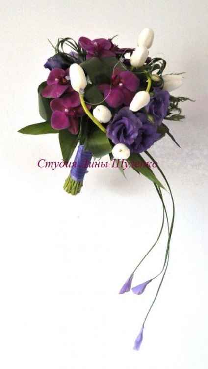 Purple buchet de mireasa