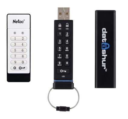 Unitate flash USB netac u618 32gb cu criptare de date hardware