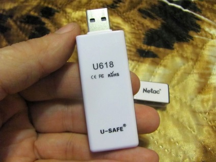 Unitate flash USB netac u618 32gb cu criptare de date hardware