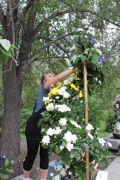 Design floral al scenei - blog de florist, kemerovo, flori, buchete, compoziții, colaje, lecții