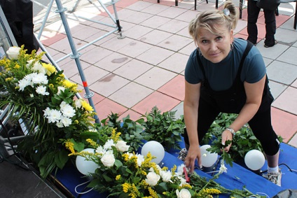 Design floral al scenei - blog de florist, kemerovo, flori, buchete, compoziții, colaje, lecții