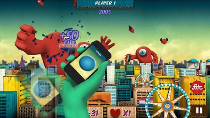 Frisbee Rush - mobil - joc pentru Android