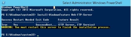 Ftp-site felhasználói elkülönítéssel a Windows Server 2012 R2-en, Windows rendszergazdák számára