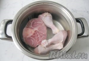 Găinuțele cu carne tocată - pregătiți pas cu pas de pe fotografie