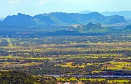 Geografia Cambodgiei, zona și granițele Cambodgiei, Cambodgia pe hartă