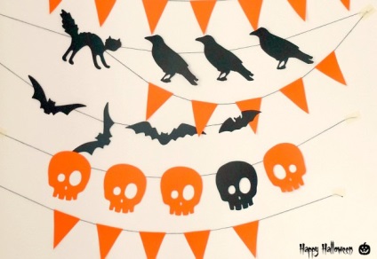 Garland pentru Halloween