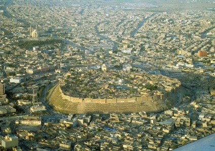 Erbil város Irakban orosz lány szemével