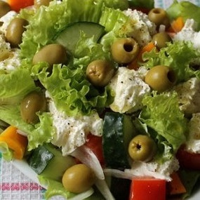 Görög saláta, 27 recept a fotókkal a helyszínen - billboard-food