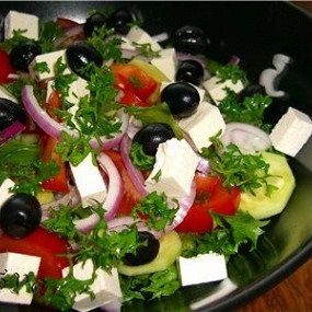 Görög saláta, 27 recept a fotókkal a helyszínen - billboard-food