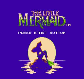 Little Mermaid game, sirenă ariel - jocuri vechi