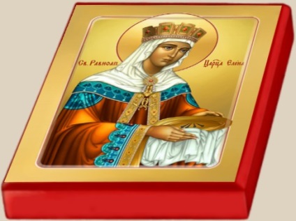 A Szent Equal-to-the-Apostolok királynője elena ikonja