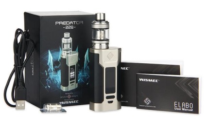 Felhasználói kézikönyv angol nyelven a wismec predator 228-hoz