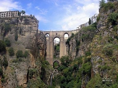 Spanyolország, Andalúzia, Ronda és Setenil de las Bodegas