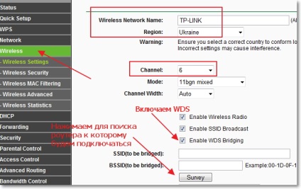 Utilizăm router-ul tp-link ca un 