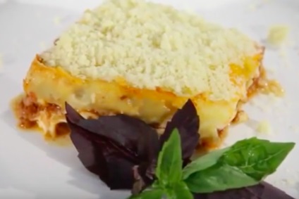 Clasica italiană a lasagna al-emilia, canal TV 360