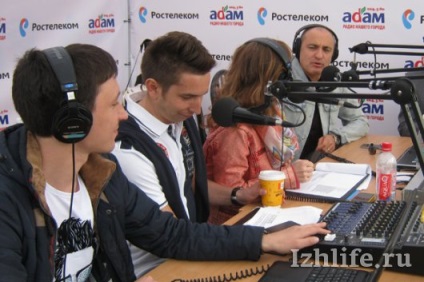 Izhevsk oameni au văzut cum difuzarea la radio 